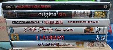 Lotto 6 DVD film vari(Sergio Leone,Pieraccioni)