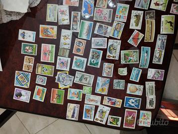 Lotto francobolli mondo 250 pezzi tematici vintage