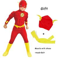 Costume carnevale nuovo bambino da flash