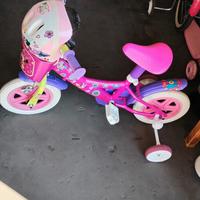 Bicicleta bambine eta 3-6 anni..