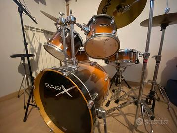 Drumset Batteria Basix Xenon