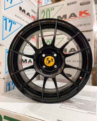 Cerchi 500 abarth da 17 pollici competizione