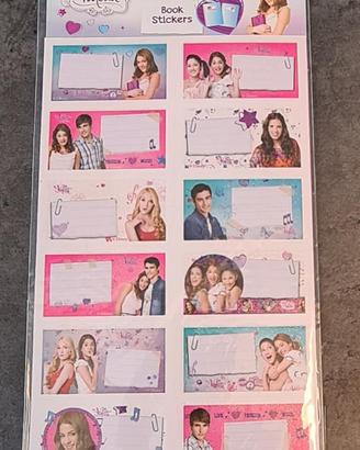 Stickers Panini per libri Disney Violetta