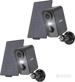 ieGeek 2K Telecamera Wi-Fi Esterno Senza Fili