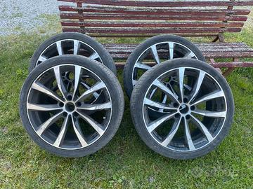 Gomme/cerchioni audi a 4 b 9 19 pollici