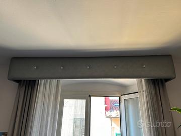 Mantovana imbottita copri bastone tende