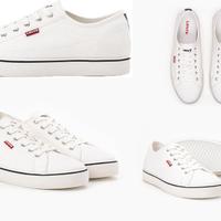 Scarpe Uomo Levi's Hernan taglia 45 bianche nuove
