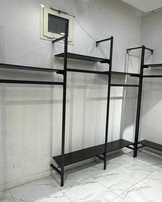 Stand negozio con mensole - 11 blocchi