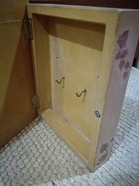Portachiavi in legno - decoupage