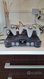 Nintendo 64 originale + 2 controller