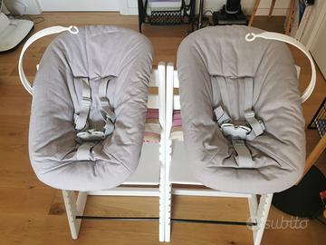 2 Set Tripp Trapp New Born della Stokke