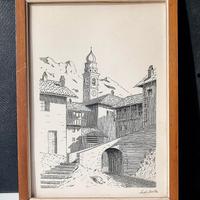 Grafica vintage italiana del 1967