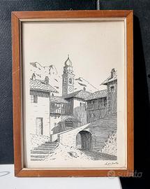 Grafica vintage italiana del 1967