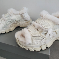 Balenciaga sandali Track Fur 38