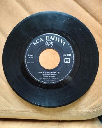 Non sono degno di te-per una notte no 45 giri