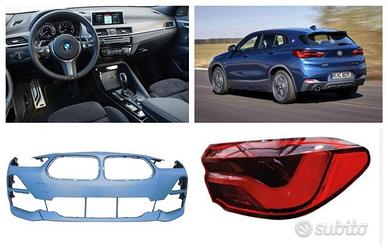 Bmw X2 paraurti cofano parafango musata airbag