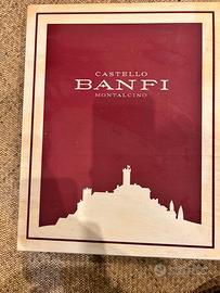 Cofanetto Banfi rarità con 3 rossi toscani 2003-6