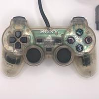 Controller PS1 trasparente con analogici