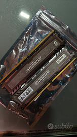Crucial Ballistix ddr4 2600mhz 2x16 GB Memorie Ram