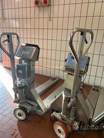 Transpallet acciaio inox Con pesa bilancia