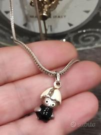 Collana anni 80 con Calimero