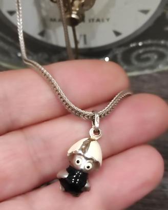 Collana anni 80 con Calimero