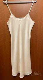 Sottoveste seta color cipria