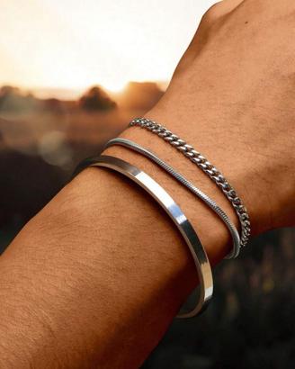 Set con 3 bracciali