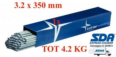 120x elettrodi riv basico saldatura 3,2x350 mm