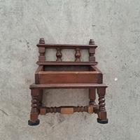 Portagioie da tavolo in legno vintage