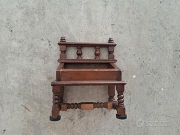 Portagioie da tavolo in legno vintage