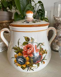 Cachepot / zuppiera ceramica Sicas anni 60/70