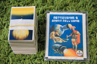 Astronomia Zanetti serie figurine + bustina