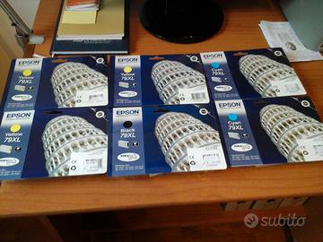 Cartuccie 79XL per stampanti EPSON x mod.vedi foto