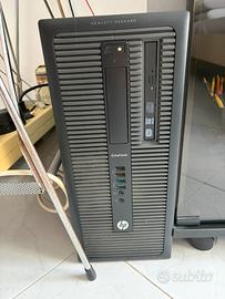 HP EliteDesk 800 G1 TWR – i5 – 8 GB RAM 900gb ssd