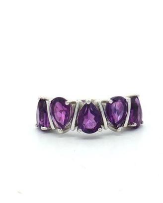 Anello con ametista