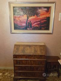 Secretaire - scrittoio a ribalta