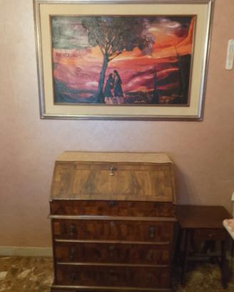 Secretaire - scrittoio a ribalta