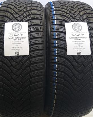 2 GOMME 245 40 21 FALKEN A68482