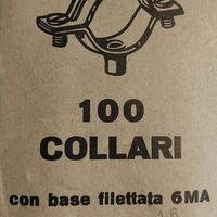 Collari Zincati per fissaggio tubi