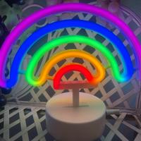 Legami lampada arcobaleno nuova