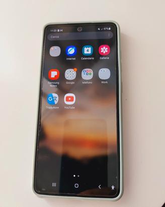 Samsung A53 5G 128GB nero + cover + RAM 6GB
