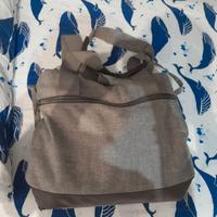 Navicella con asse,borsa e cappotto inglesina