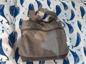 Navicella con asse,borsa e cappotto inglesina