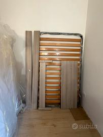 Letto piazza e mezzo 120x200 COMPLETO