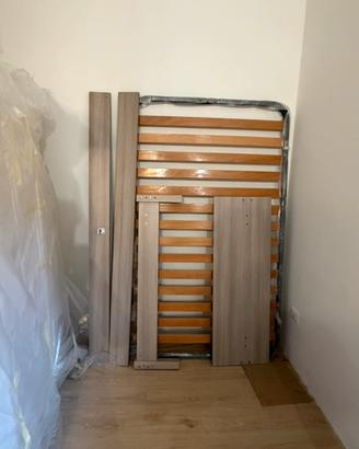 Letto piazza e mezzo 120x200 COMPLETO
