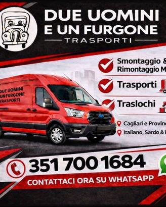 Traslochi-trasporti-smontaggio rimontaggio mobili