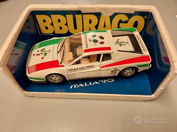 modellino auto Scala 1:18 Italia 90