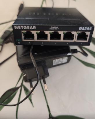 switch di Rete 5 porte gigabit 
