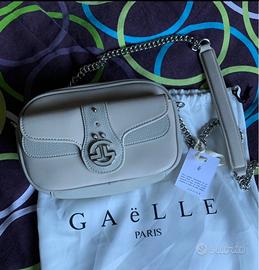 Borsa elegante in pelle con tracolla Gaëlle Paris